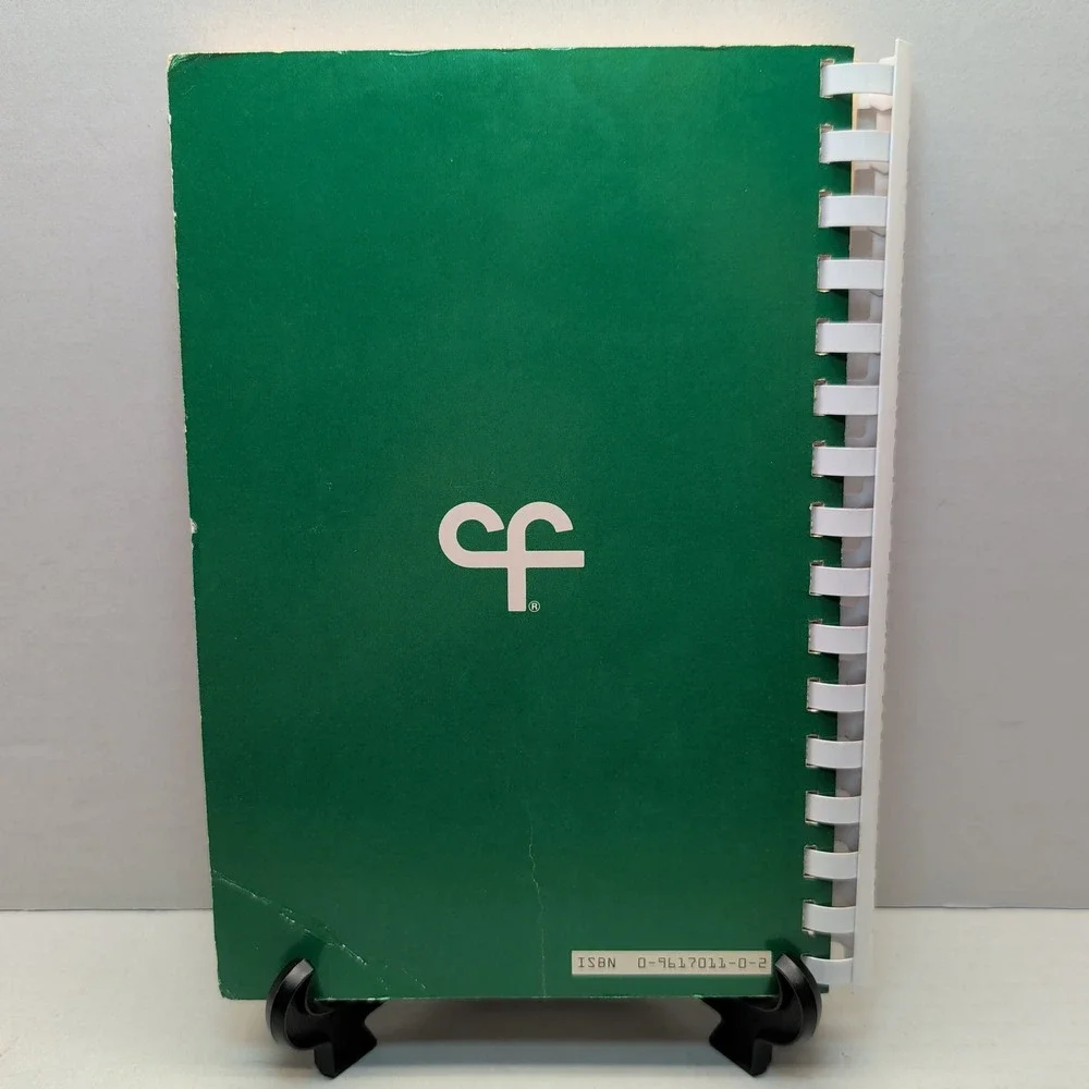New Inspirations From The Kitchen Cookbook 1986 Cystic Fibrosis Foundation PA NJ